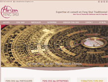 Tablet Screenshot of horizon-fengshui.com